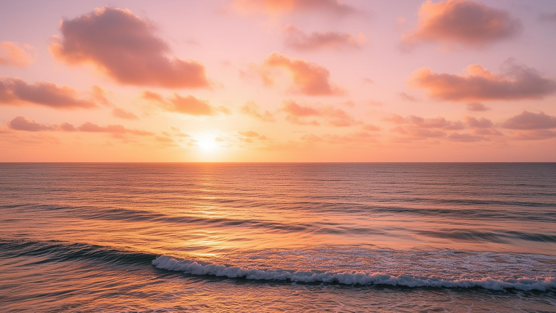 A quiet landscape at dawn